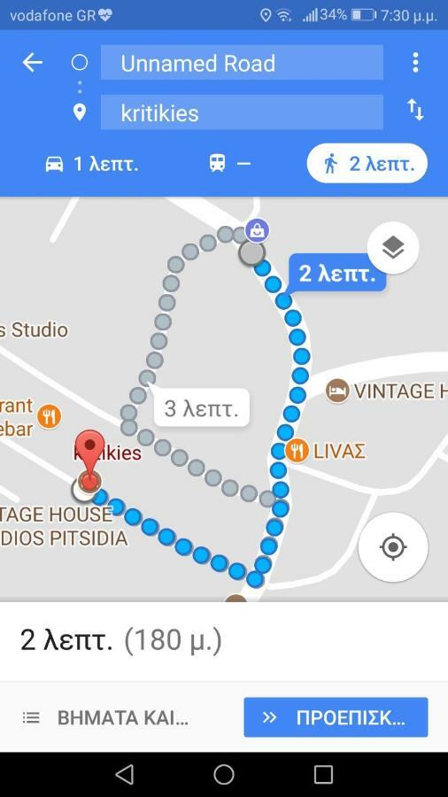 Kritikies1 Lägenhet Pitsidia Exteriör bild